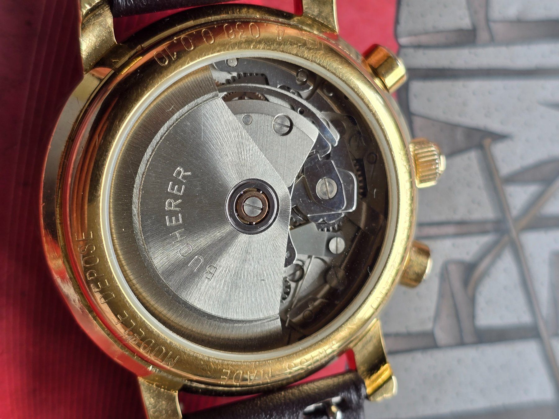 Bucherer Orologi: 231 Bucherer Chronograph Day Date Valjoux 7750 – Usato da Muri AG venduto da Corredor 6