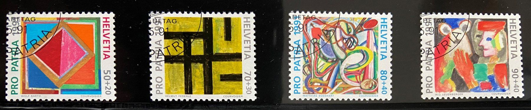 Alle Briefmarken: Pro Patria  ET Sätze – Gebraucht aus Böckten von Hansi36 5