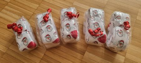 Süsse Santa-Strumpfhosen - Gr. 98