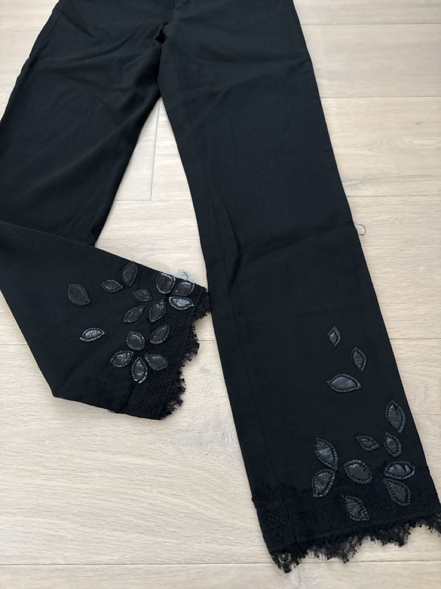 Marc Cain Pantaloni: Marc Cain Hose, Schwarz, Grösse N4 – Nuovo (secondo la descrizione) da Wittinsburg venduto da redrose296 2