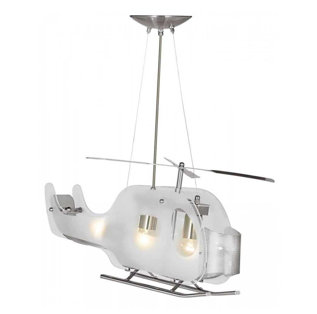 Lampadari & plafoniere: Design-Deckenlampe Helikopter, Glas/Metall, MarkeSearchlight – Usato da Zürich venduto da Share7