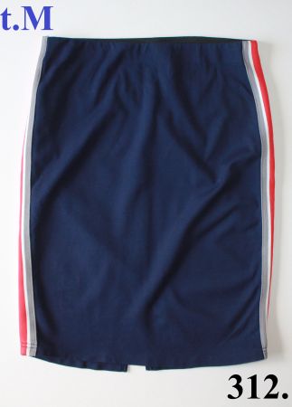 Jupe crayon bleu marine Broadway t. M