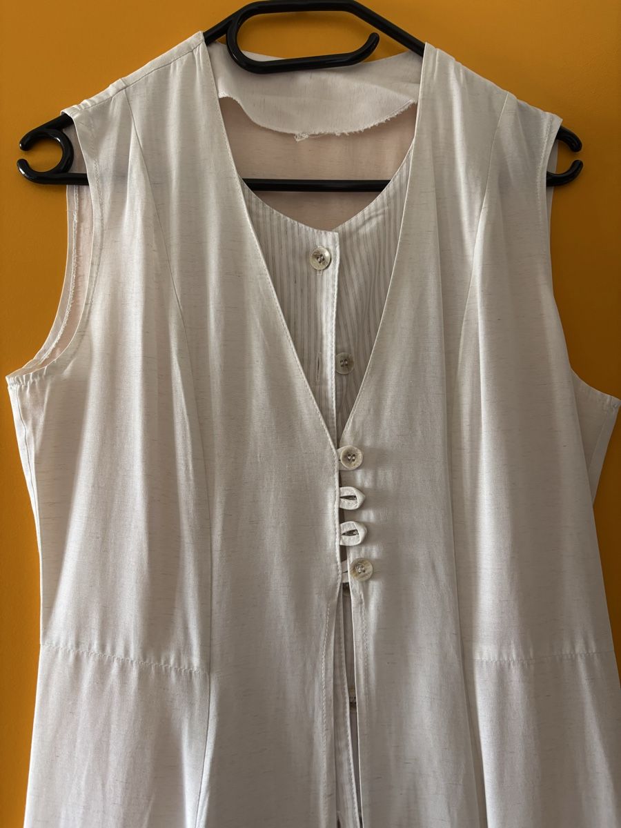Vestiti: Ecru Kleid Gr. 38 – Usato da Kesswil venduto da Branca-01 2