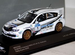 Subaru Impreza WRX STi #1 Rallye Kyoto 2009 N. Katsuka weiss