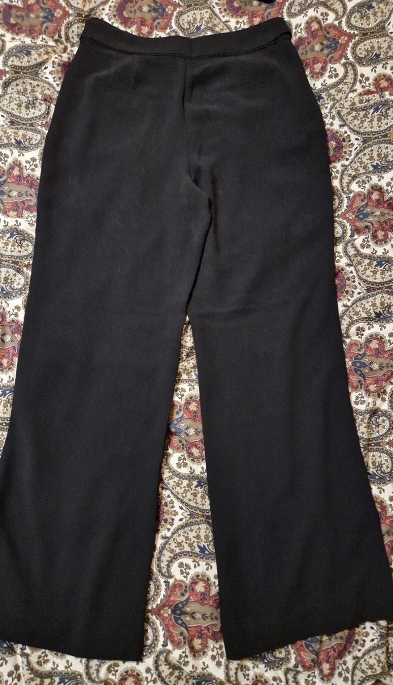 H&M Pantaloni: Elegante schwarze gerade weite Hose – Nuovo (secondo la descrizione) da Oberengstringen venduto da Sheera7 3
