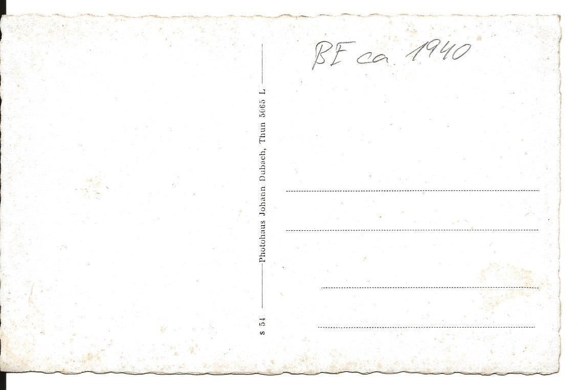 Ansichtskarten: Heiligenschwendi BE Pension Schwendimatt ca. 1940 Oldtimer – Neu (gemäss Beschreibung) aus Ennetmoos von Ambuman 2
