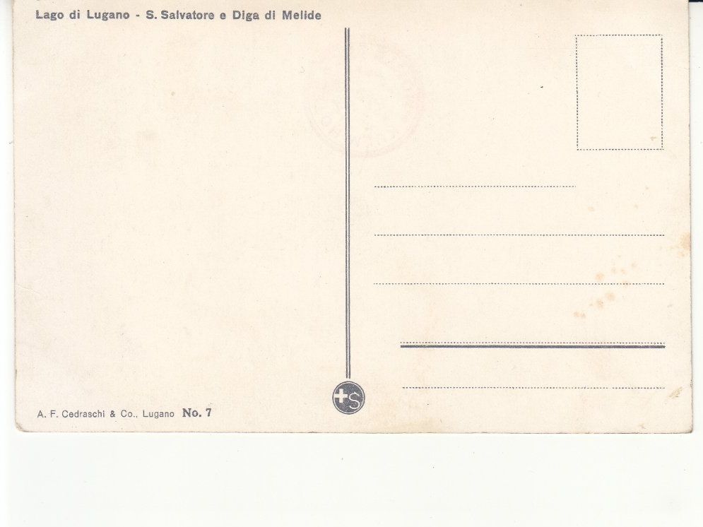 Cartoline postali: San Salvatore ca. 1920 – Usato da Bürglen TG venduto da StampGraf 1