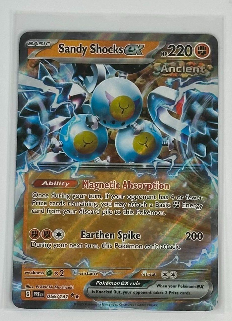 Pokémon Carte collezionabili: Sandy Shocks ex 056/131 Prismatic Evolutions EN – Nuovo (secondo la descrizione) da Dübendorf venduto da TrimTrend 1
