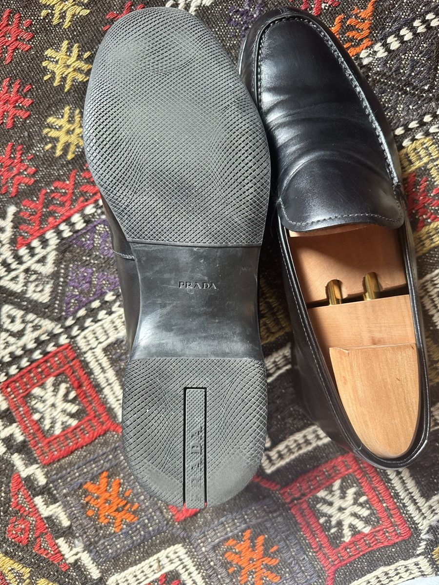 Prada Chaussures hommes: Prada Herren Loafers, 41, Schwarz – D'occasion à Zürich par hannahbuettgen 2