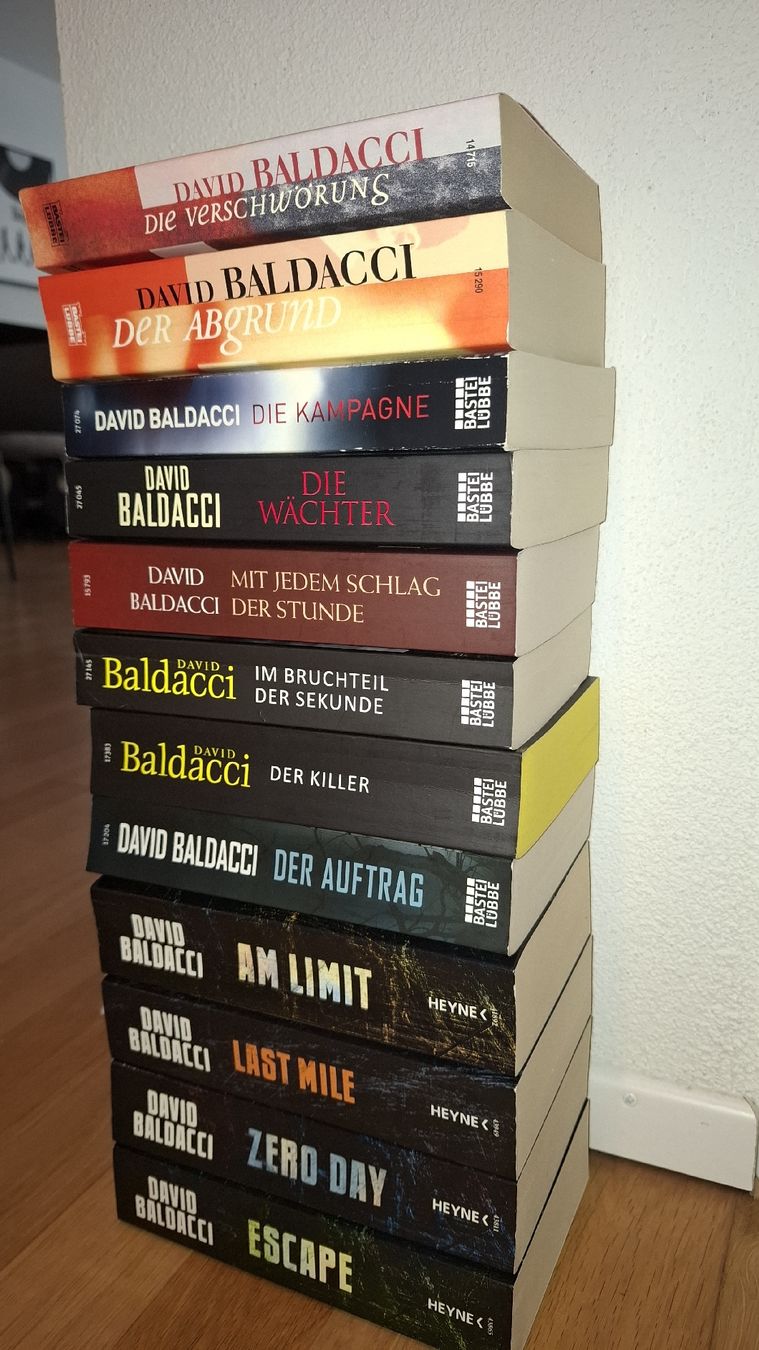 Libri: Bücher David Baldacci Konvolut gebraucht – Usato da Rotkreuz venduto da Babo21 1