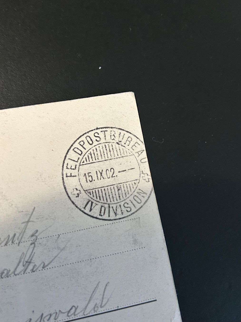 Cartes postales: Ansichtskarte/Postkarte von 1902 Aarau.Feldpost.. – D'occasion à Bern par Ricehportsatakard 6