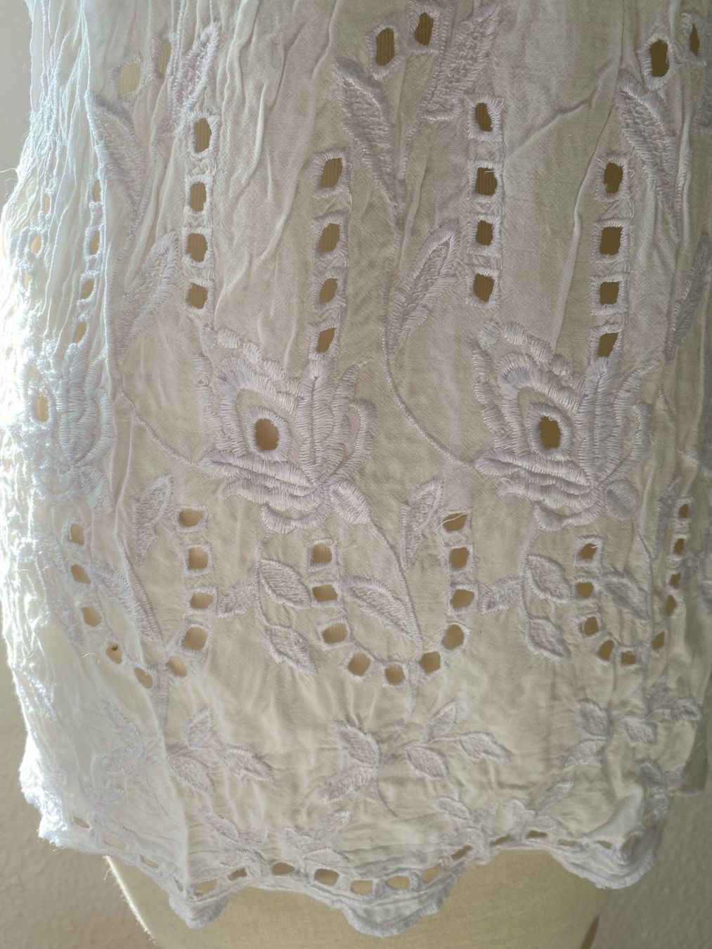 Camicette: Sommerbluse mit Spitzenmuster in Gr. M (38) – Usato da Stetten SH venduto da bijoux18 3
