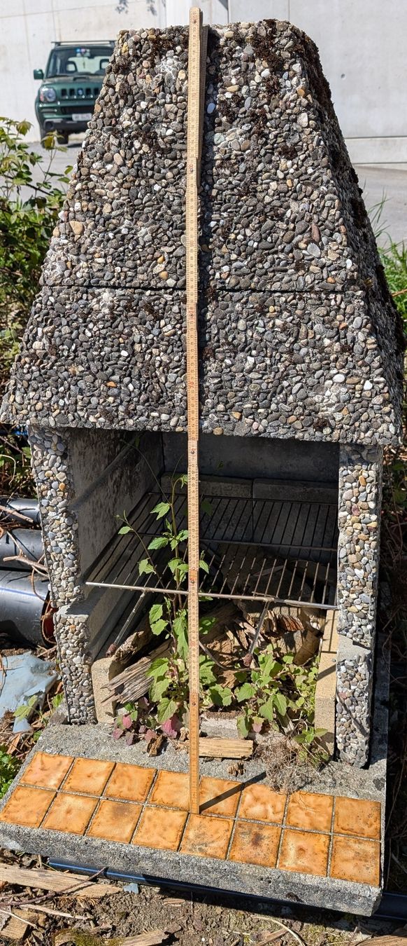 Griglie: Gartengrill aus Elementsteinen – Usato da Walzenhausen venduto da HpS08 2