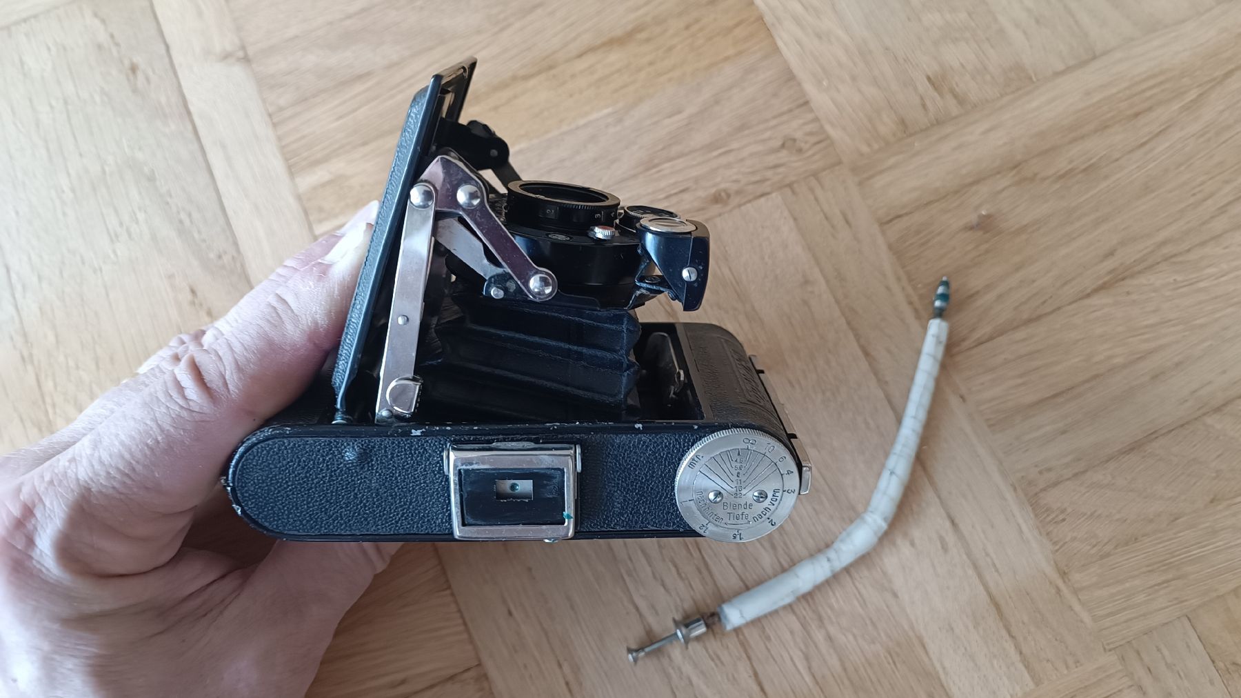 Fotocamera: Faltbalgkamera Vollenda Nagel – Usato da Baden venduto da zuppel 5