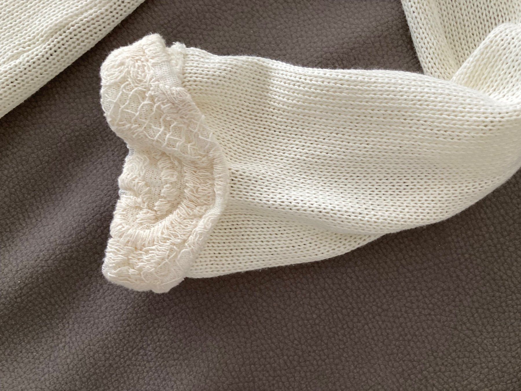 Giacche: Jacke Strick, Gr. S, hellbeige m.Spitzen Elisa Cavaleti – Usato da Glattpark (Opfikon) venduto da Pangie 4