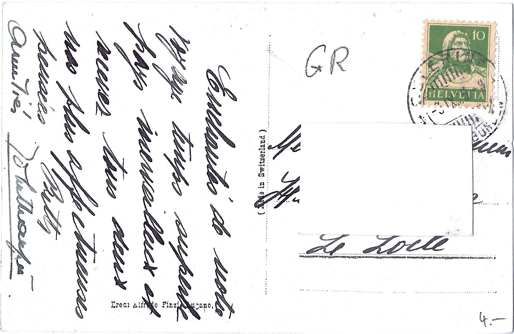 Cartes postales: 1184  -  St.  Gian     Statzer  Wald . – D'occasion à Bütschwil par Jackson1A 1