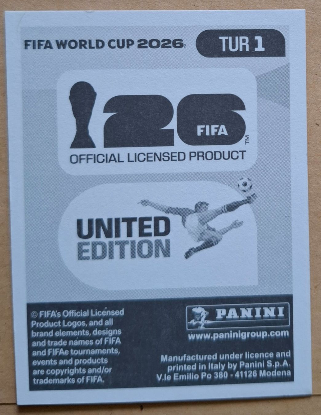 Panini Carte collezionabili: WM 2026 Paninibild Nr. TUR1 – Nuovo (secondo la descrizione) da Rotkreuz venduto da keerthdi 1