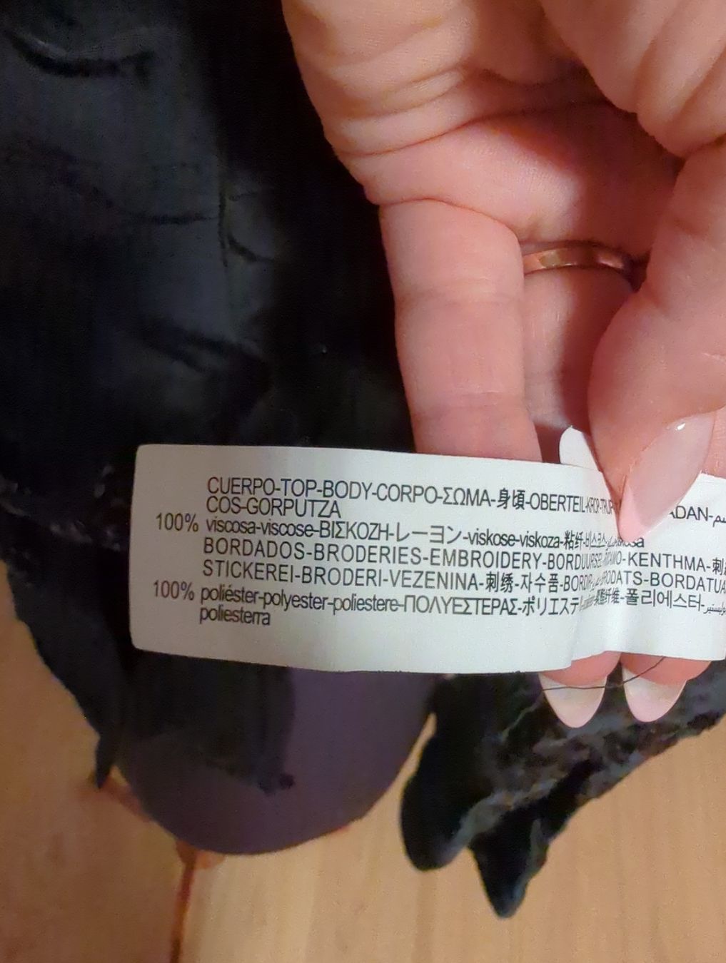 Zara Camicette: Elegante Bluse mit Pailletten Gr. S/M – Nuovo (secondo la descrizione) da Zürich venduto da rah_5p85 4
