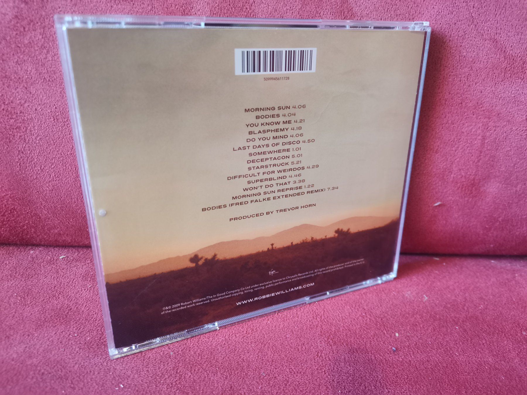 CDs: Robbie Williams Reality Killed The Videostar – Gebraucht aus Zofingen von noise123 2