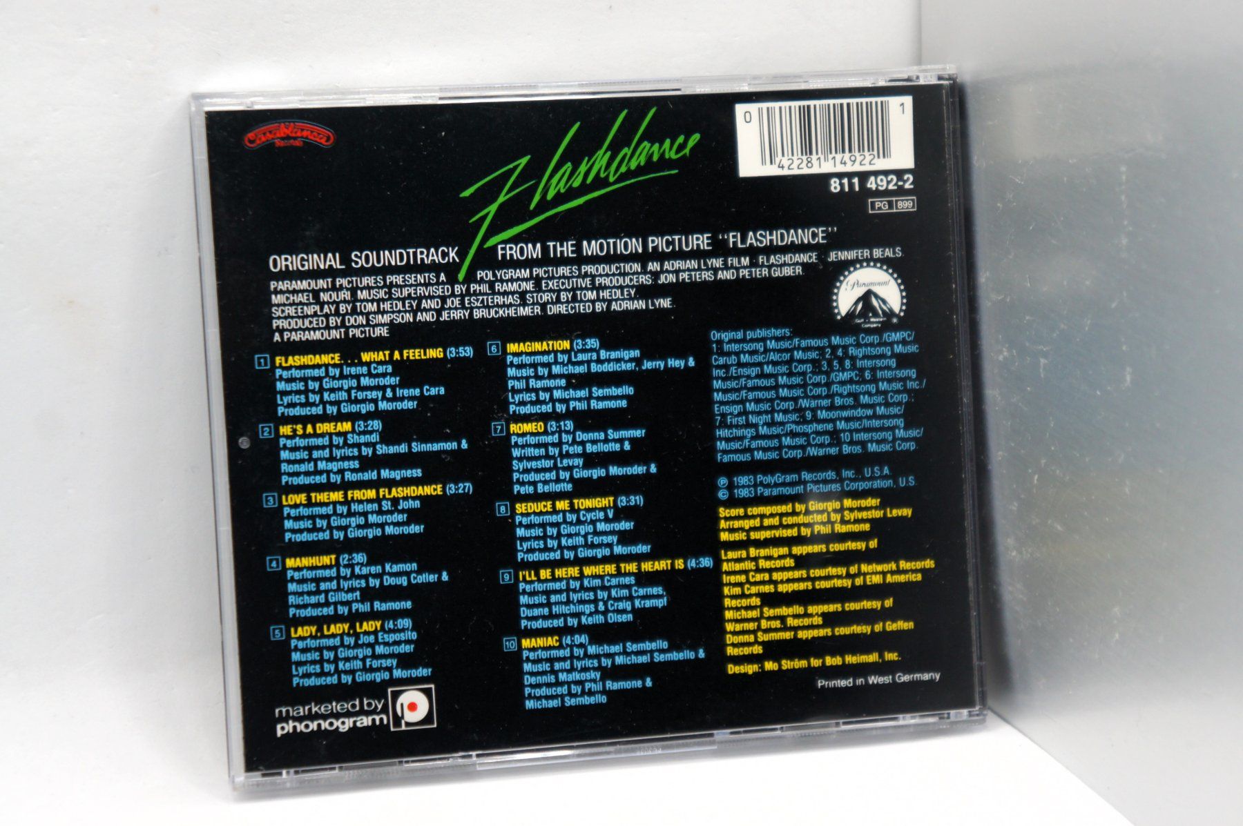 CD: Soundtrack CD: Flashdance feat Irene Cara What A Feeling – Usato da Ernetschwil venduto da luisvonerni 1