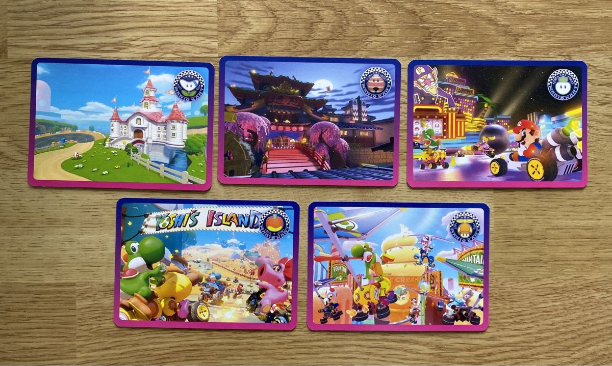 Carte collezionabili: 5 Mario Kart Karten mit Pisten – Nuovo e nell'imballaggio originale da Rafz venduto da SaintCruz 4