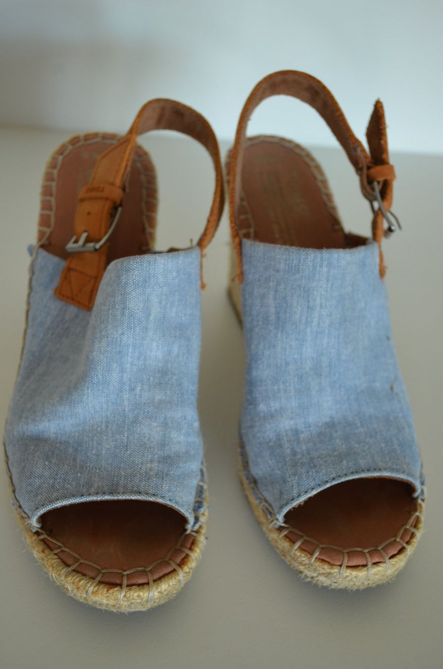 Toms Scarpe da donna: TOMS Espadrille-Plateau-Sandale – Usato da Locarno venduto da DarjaRonco 1