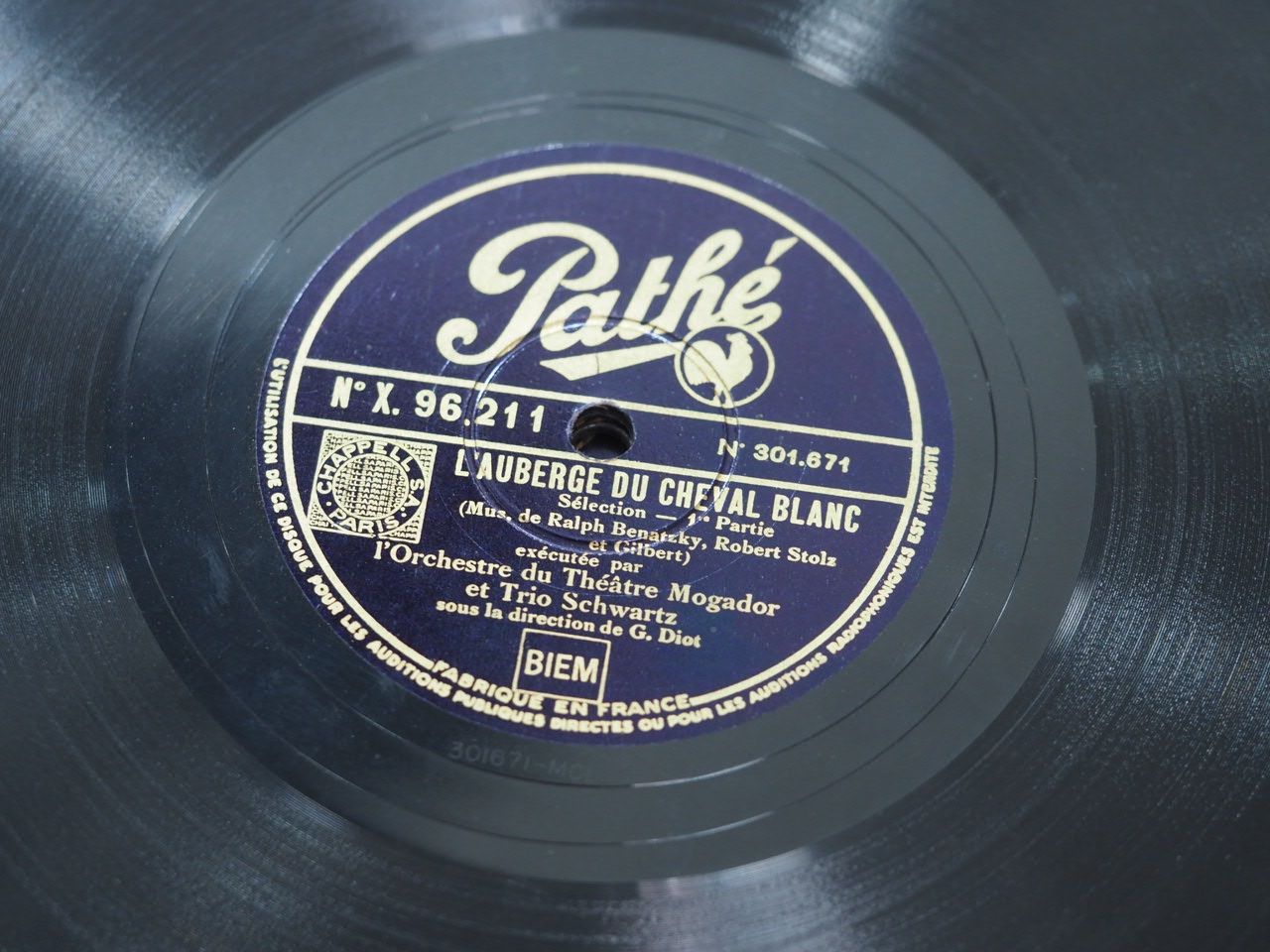 Dischi in vinile: DISQUES 78 TOURS – Usato da Lausanne venduto da Leag 4