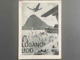 Prospekt Lugano Lido / Tessin um 1920-30er