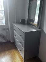Chest of drawers grey 3 drawers good condition