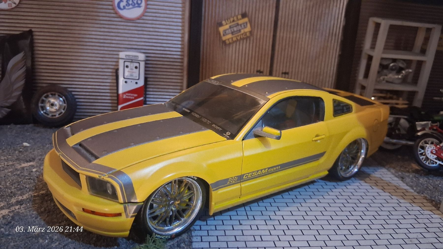 Norev Modellini d'auto: 1:18 Ford Mustang Cesam – Usato da Wolfenschiessen venduto da 2-stroke-garage