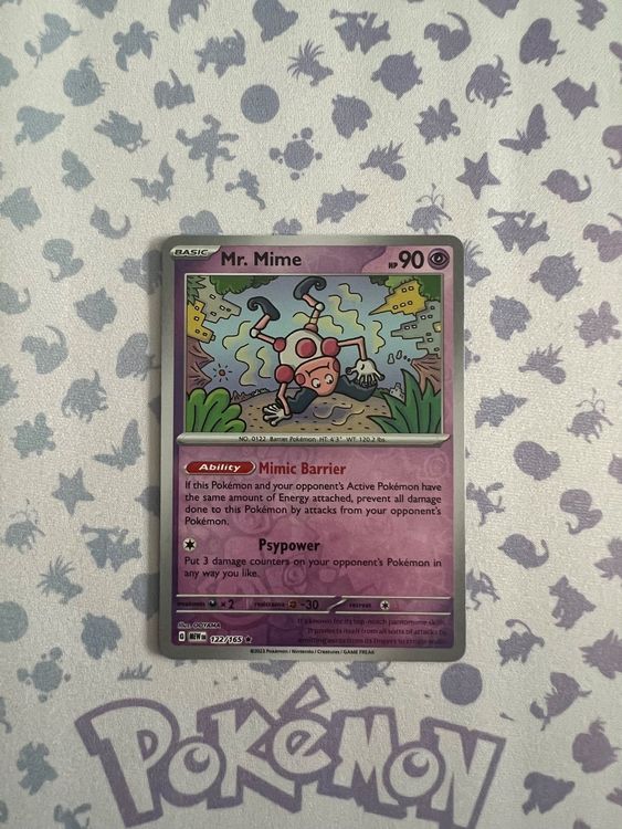 Pokémon 151 Mr. Mime Reverse (Gebraucht) in für CHF 1 – mit Lieferung ...