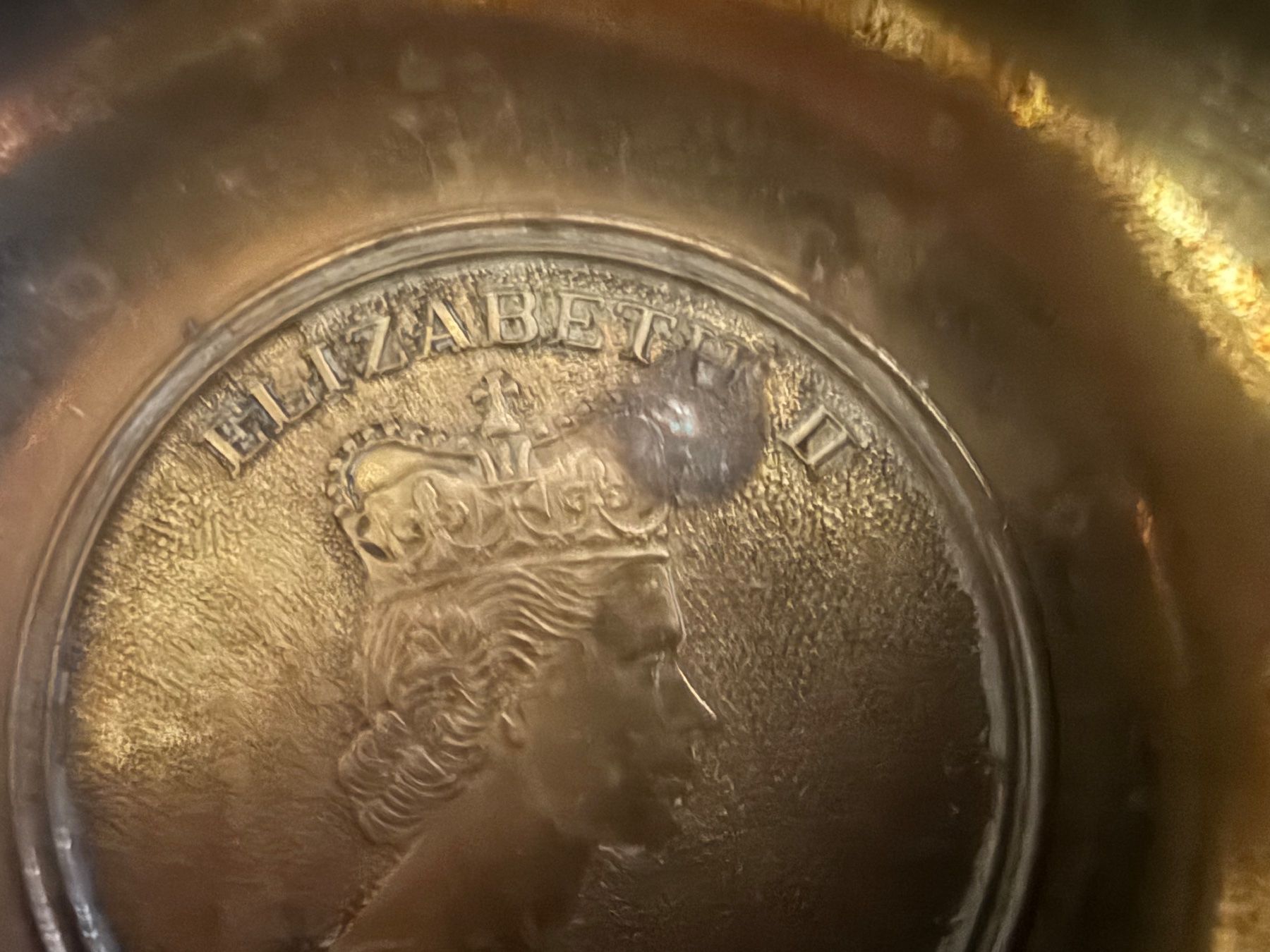 Toutes les décorations: VIntage Messingschale Queen Elisabeth II – D'occasion à Rorbas par tun_m7fz 5