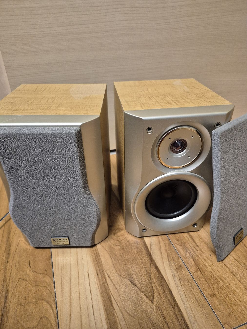 Sharp Casse acustiche: 2x Sharp 2 Weg Speaker's, Lautsprecher, Musikboxen – Usato da Lohn SH venduto da jer_xzw8