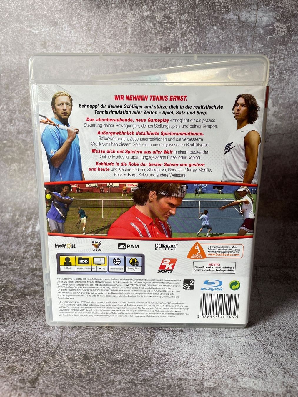 Giochi: Top Spind 3  (Roger Federer) [PS3] – Usato da Niederwil SO venduto da BlueSonic 1