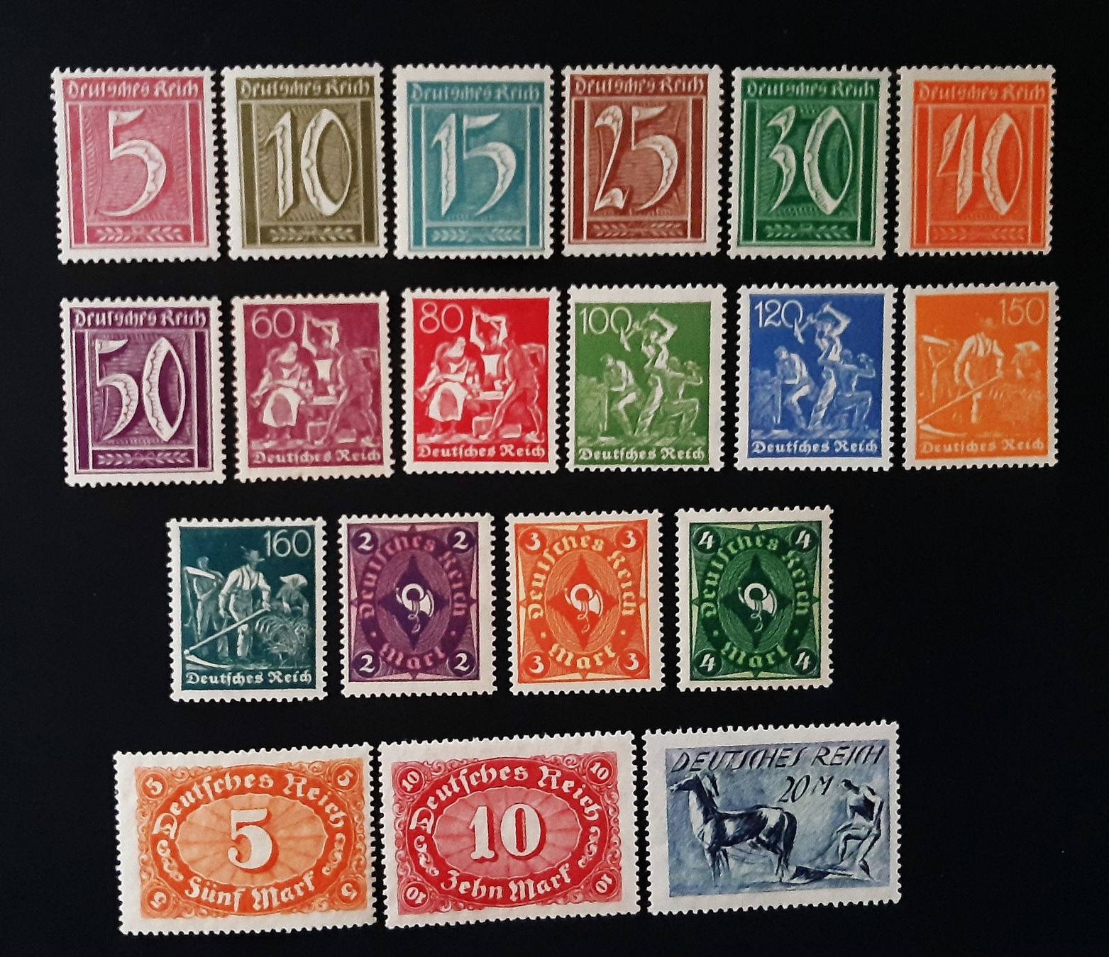 Tutti i francobolli: Deutsches Reich 1921** – Nuovo (secondo la descrizione) da Ebikon venduto da smartbox