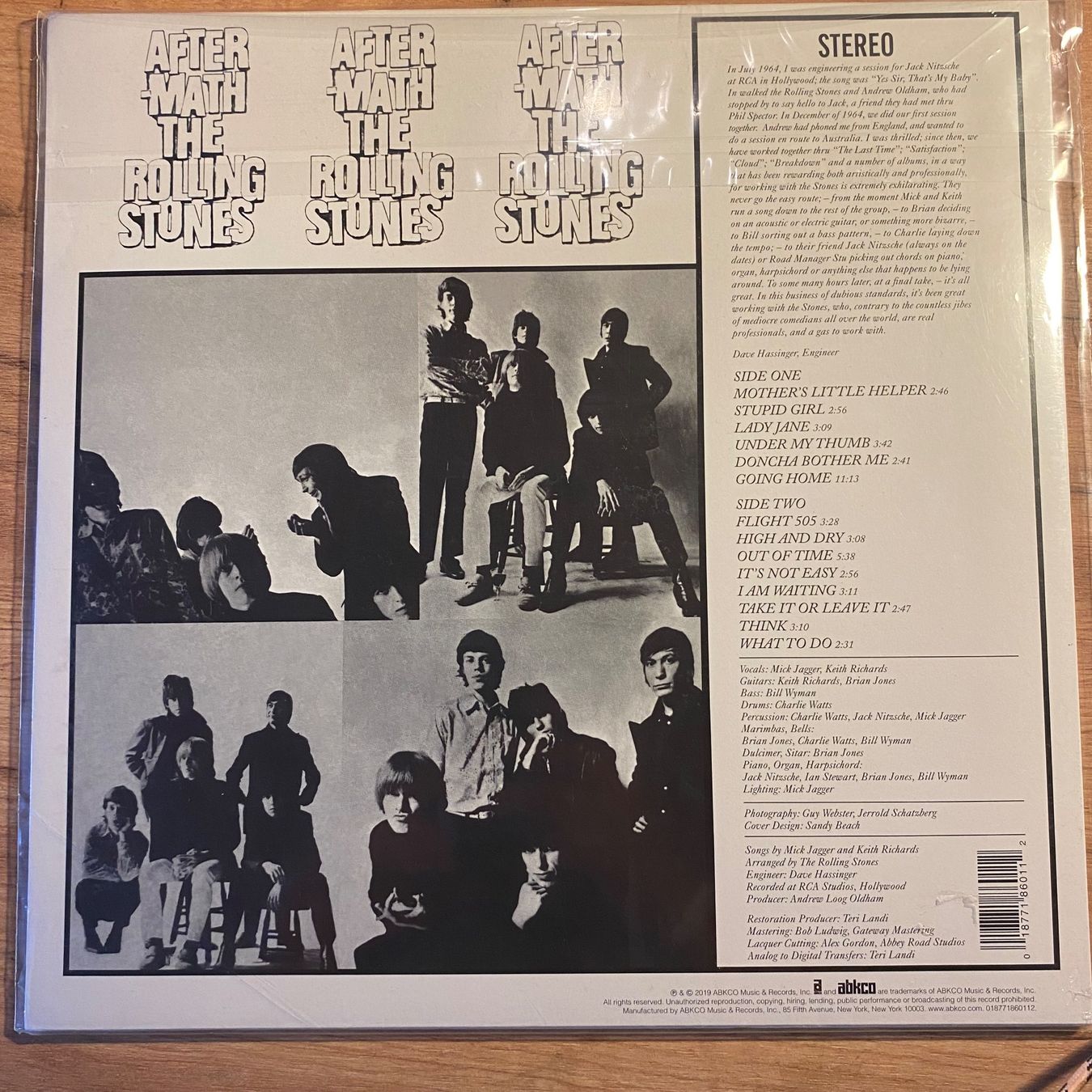 Vinyles: ROLLING STONES...AFTER - MATH...RE US 2019 SEALED – Neuf avec emballage d'origine à Gals par Diskopatshop 1