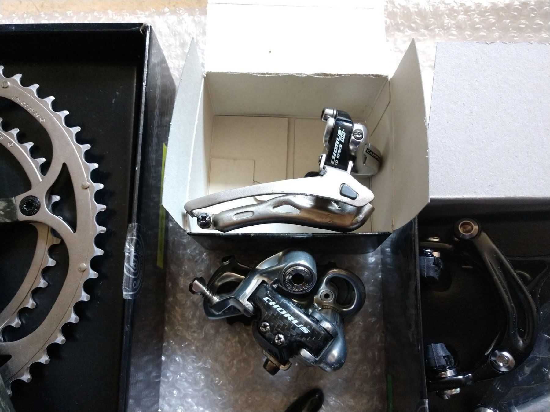 Campagnolo Pezzi di ricambio: Campagnolo Chorus 2x10 Carbon Gruppe 175 – Usato da Adliswill venduto da michael_rr