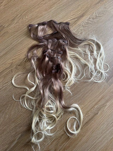 Parrucche: Echthaar Clip Extensions länge ca 60 cm 120gr. – Usato da Opfikon venduto da onlineschweiz 4