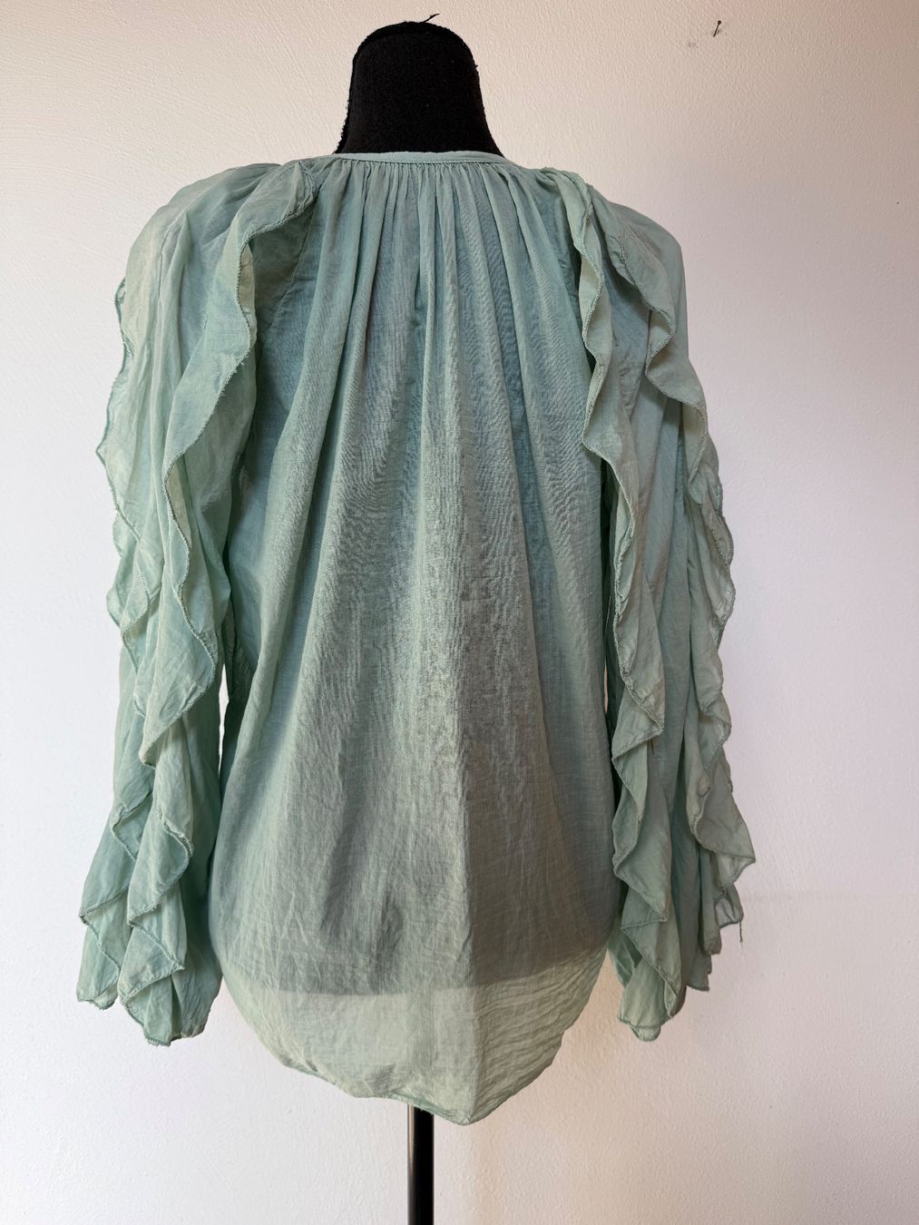Blusen: Boho Rüschenbluse aus Baumwolle – Gebraucht aus Sigriswil von ck56 2