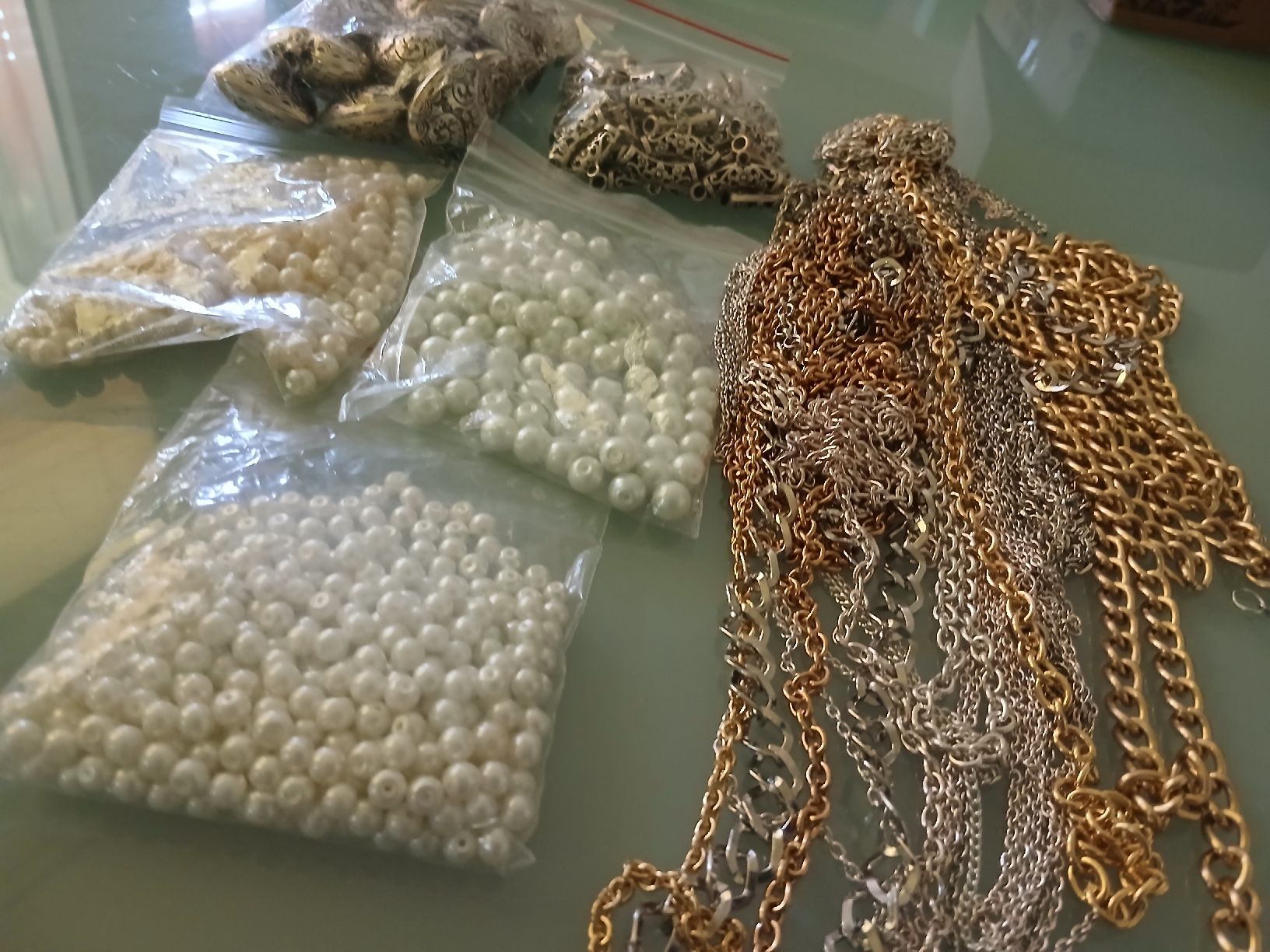 Kit bricolage: Restpostenpaket zum Schmuck basteln – Nuovo (secondo la descrizione) da Stansstad venduto da mikamo 2