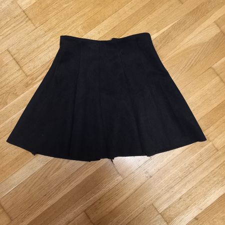 Tally Weijl Minirock, XS, Schwarz, Reissverschluss