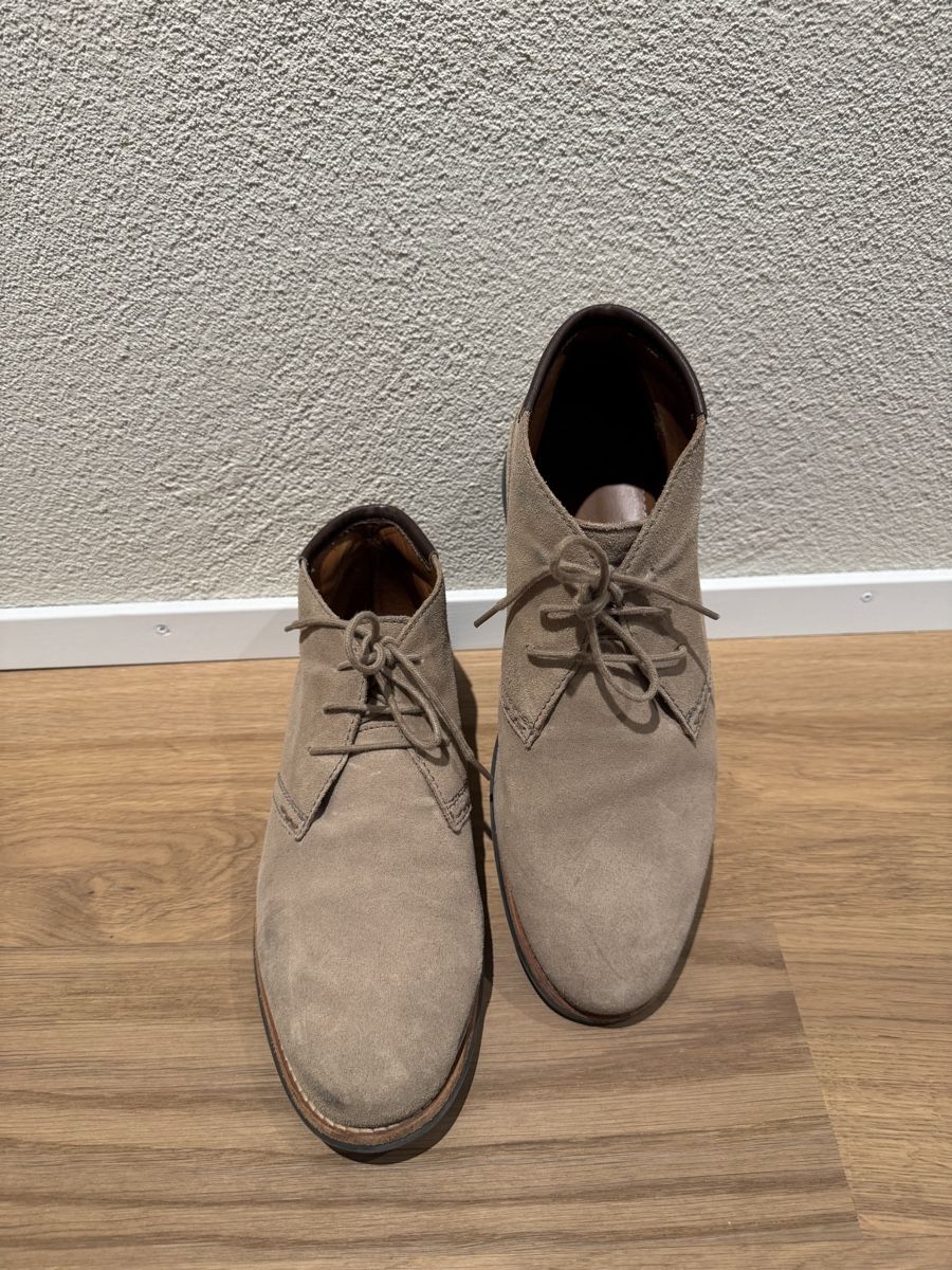 Navyboot Scarpe da uomo: Herren Wildleder - beige - Navyboot - Gr. 42 – Usato da Kloten venduto da Geromimoo9400