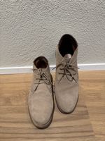 Herren Wildleder - beige - Navyboot - Gr. 42