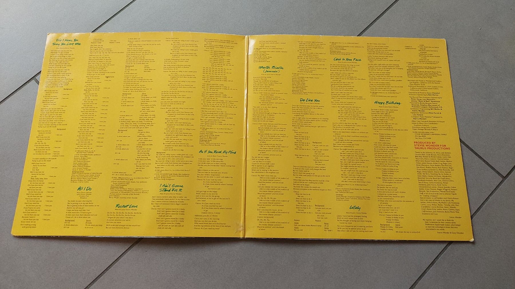 Dischi in vinile: LP Stevie Wonder - Hotter Than July – Usato da Erlinsbach venduto da pfunky 1