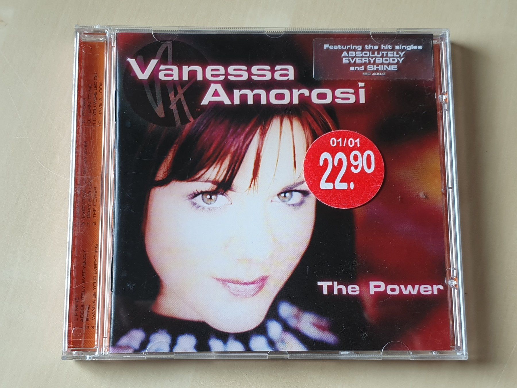 CD: Vanessa Amorosi The Power – Usato da Stansstad venduto da collectorsshop
