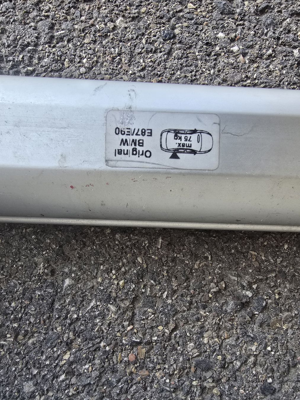 Portapacchi: Dachträger bmw  E87 / E90 – Usato da Winterthur venduto da Bole.sd 3