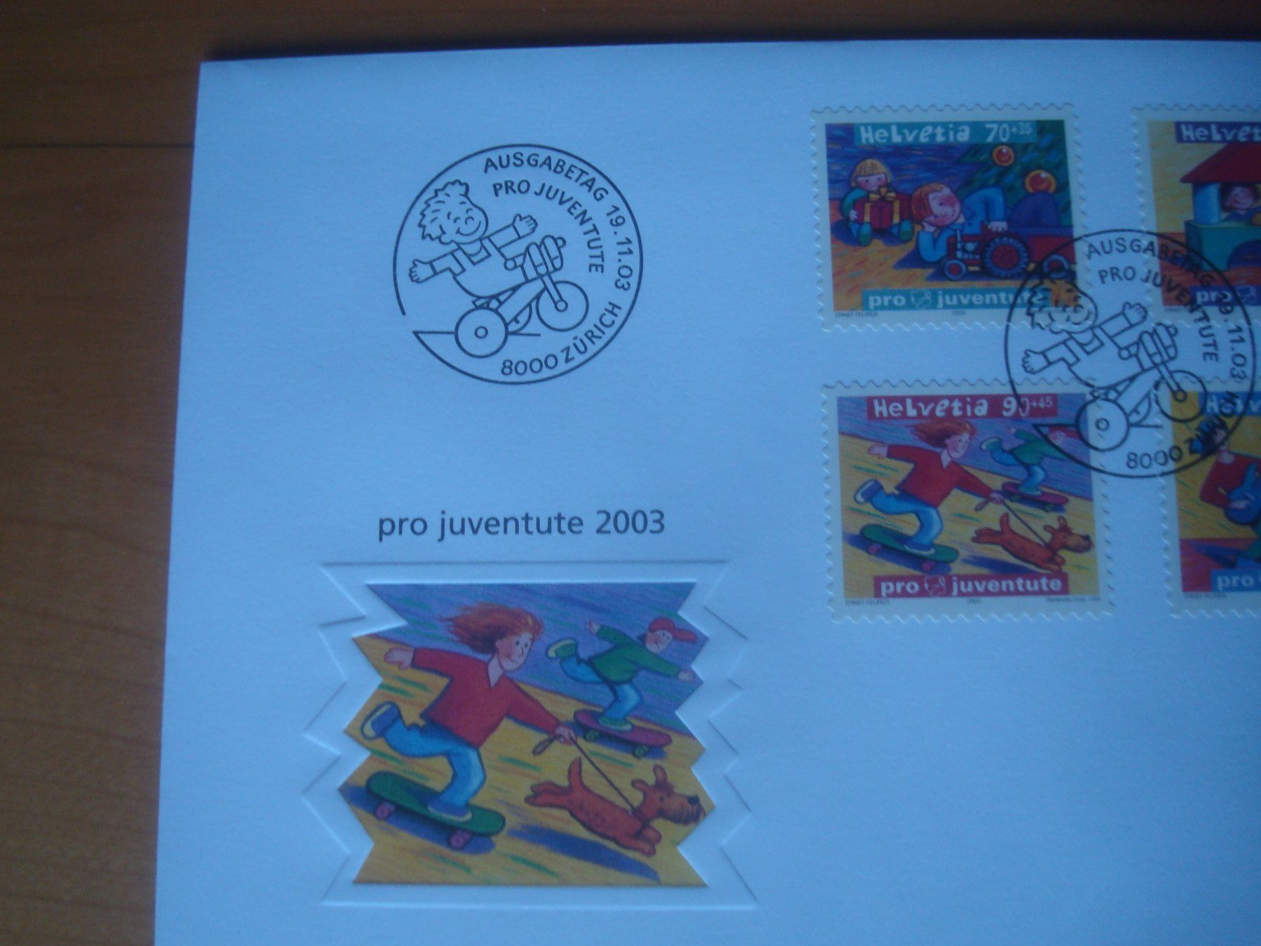 Tutti i francobolli: PJ 2003 FDC Serie‪ – Usato da Gordola venduto da Polentaefung 2