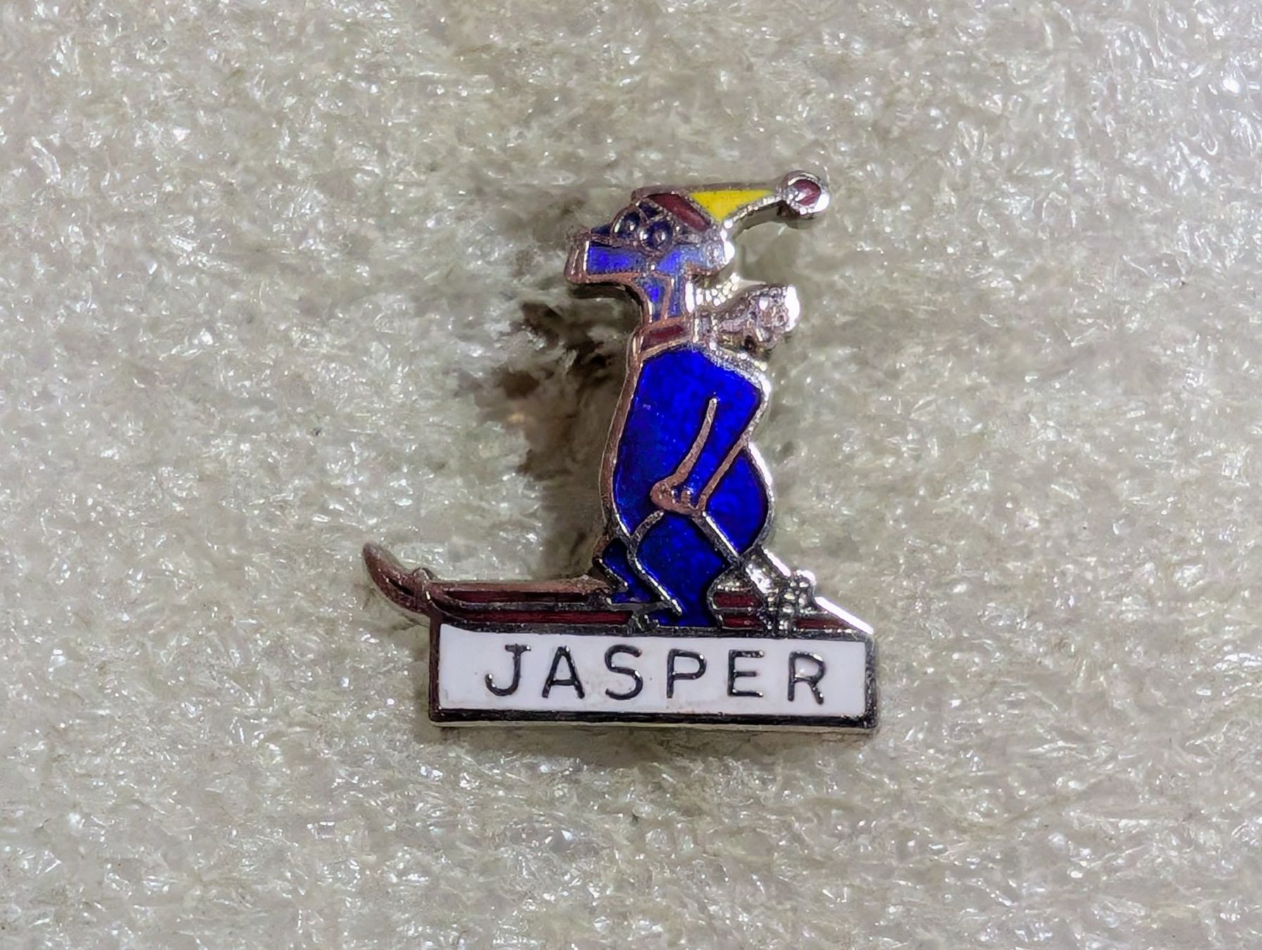 Placchette & Badge: Ansteckpin 225: Jasper – Usato da Oppligen venduto da Pin-Fall-Shop