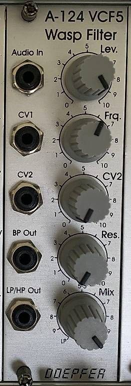 Doepfer Strumenti musicali: Eurorack Modul - Doepfer - A-124 VCF5 Wasp Filter – Usato da Fraubrunnen venduto da Hypernova