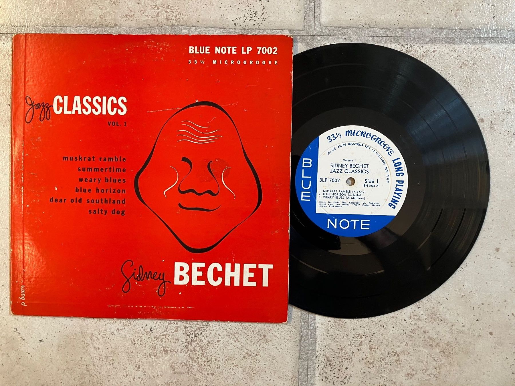 Vinyles: Sidney Bechet - Jazz Classics Vol. 1, LP Jazz – D'occasion à Widen par DexterGordon